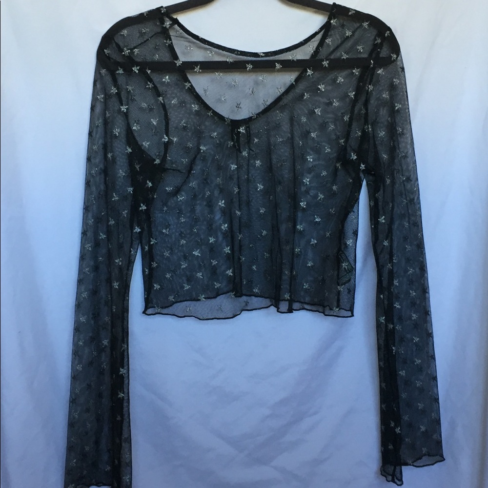 Sheer star shirt